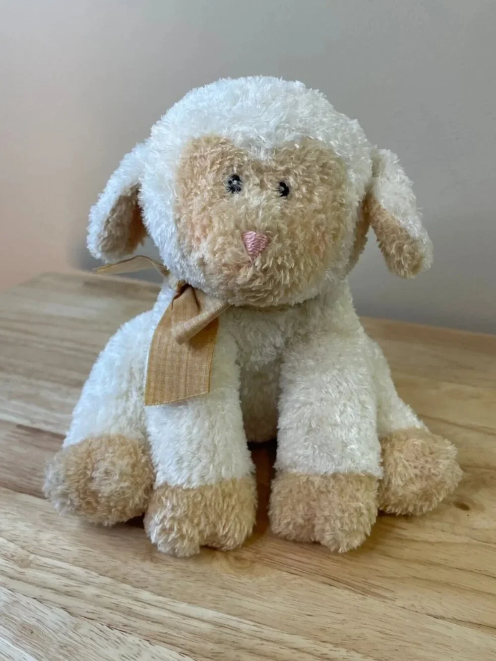 Baby Gund Heaven's Blessings Lamb #58053 Musical Wind Up Jesus Loves Me Plush